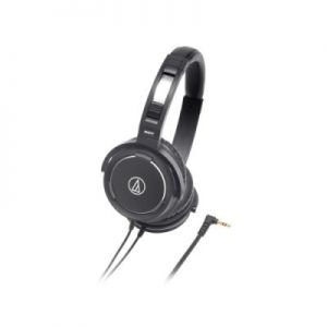 Audio-Technica ATH-WS55BK - Słuchawki nauszne, solid bass, czarne