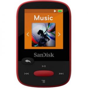 Sansa Clip Sport 4GB red - odtwarzacz mp3