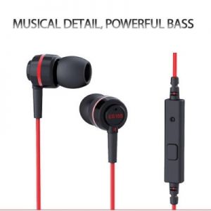 SoundMAGIC ES18s black-red for All Smartphones